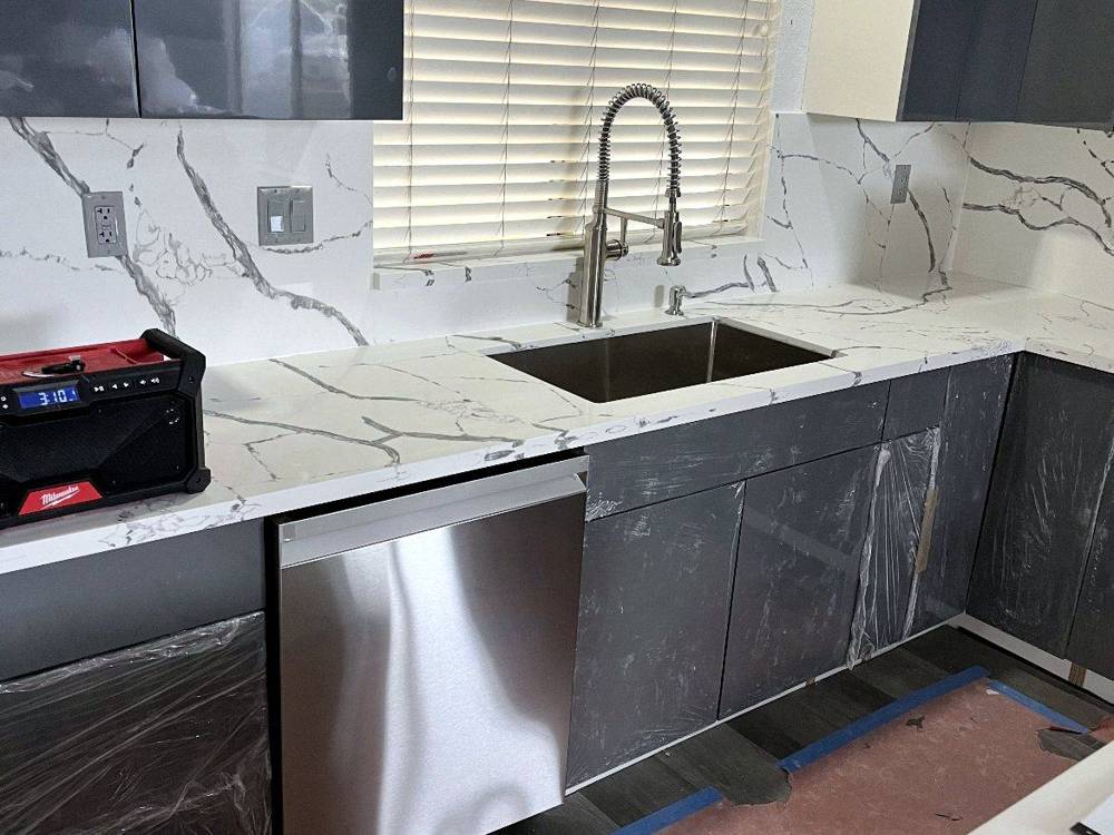 Finished kitchen